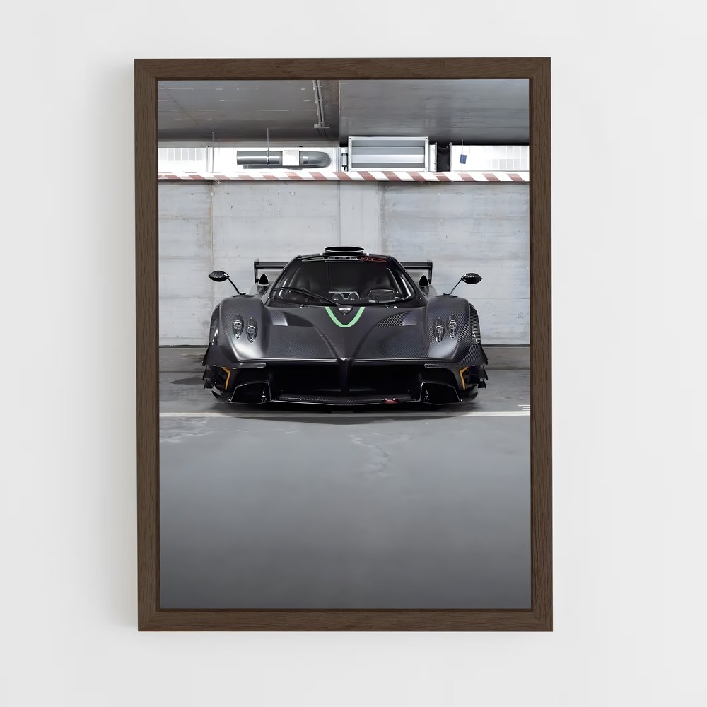 Poster Zonda r impressionnant – affiche Pagani (vue 5)